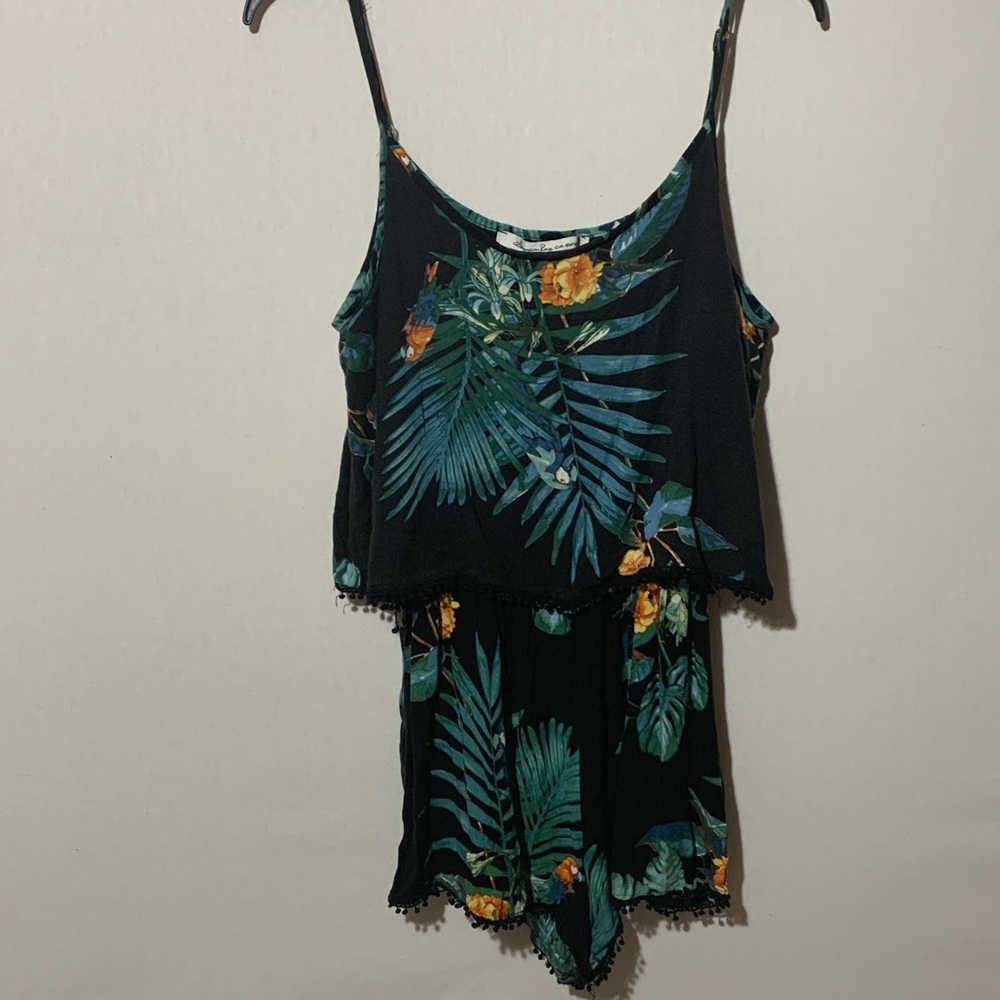 Boho Style L American Rag Romper
